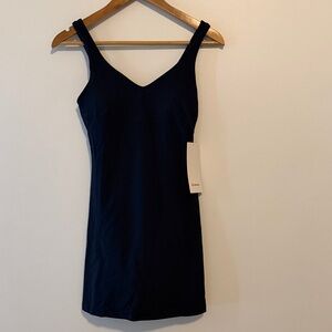Lululemon Athletica Navy Blue Athletic Dress- shorts built in. NWT